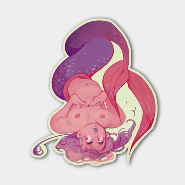 Vinylsticker - Meerjungfrau